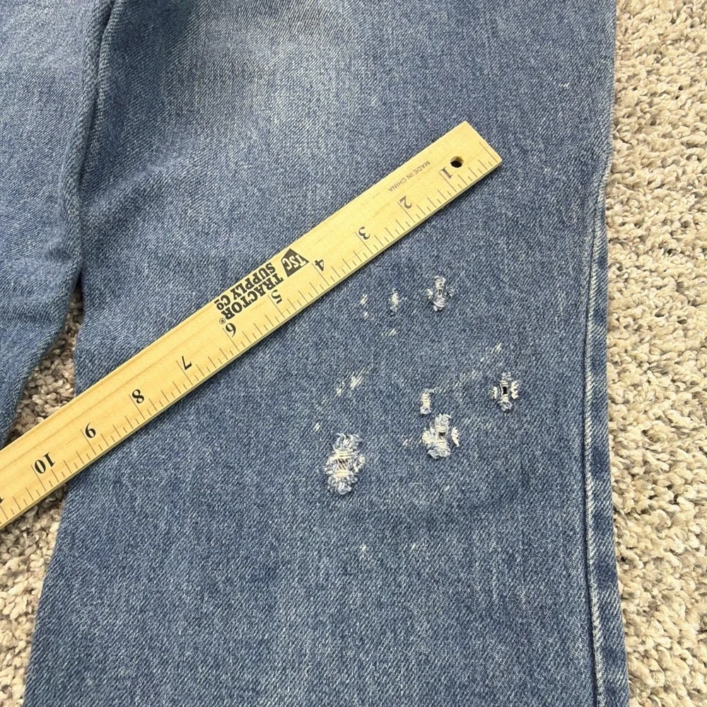 Vintage 80's Levi's 684 Orange Tab Bell Faded Denim‎ Jeans 36x33 (Fits 33x28)
